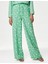 Çiçek Desenli Wide Leg Pantolon 2