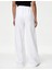 Marks & Spencer Wide Leg Keten Pantolon 4