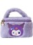 Meyra Accessories Sanrio Kawaii Kuromi My Melodi Cinnamoroll Peluş El Çantası Makyaj Çantası Çift Yönlü Fermuarlı 2