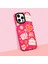 iPhone 15 Uyumlu Kılıf Bethany Green Tasarımlı Youngkit Sweet Language Kapak Pembe 3