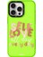 iPhone 13 Pro Uyumlu Kılıf Bethany Green Tasarımlı Youngkit Sweet Language Kapak Yeşil 2