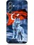 Samsung Galaxy A05S Uyumlu Kurt Göktürk ve Bayrak Desenli Silikon Kılıf 1