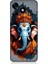 Tecno Spark 10 Uyumlu Ganesha Ganeşa Desenli Silikon Kılıf 1