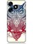 Tecno Spark 10 Uyumlu Mistik Tribal Baykuş Desenli Silikon Kılıf 1