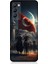 Tecno Camon 18 Uyumlu Tulpar Bayrak ve Kale Desenli Silikon Kılıf 1