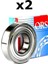 2'li 6314 Zz 70X150X35 mm Tek Sıralı, Sabit Bilyalı Rulman 1