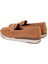 Margaret Taba Kadın Deri Loafer 4