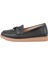 Bronte Siyah Kadın Deri Loafer 2