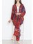 Melisbutik Kimono Takım Bordo - 10553.1095. 2