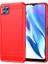 Motorola Moto G50 5g Için Yumuşak Karbon Fiber Fırçalanmış Tpu Telefon Kılıfı - Kırmızı (Yurt Dışından) 1