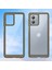 Motorola Moto G53 Için Şeffaf Pc Arka Tpu Tampon Telefon Kılıfı - Gri (Yurt Dışından) 3