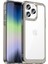 iPhone 13 Pro Max Için Şeffaf Pc Arka Tpu Tampon Telefon Kılıfı - Gri (Yurt Dışından) 1