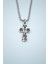 Haç Desenli Haç Örme Zincir Kolye 1