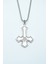 Ters Haç - Davut Yıldızı Örme Zincir Kolye 1