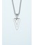 Sallantılı Üçgen Örme Zincir Kolye 1