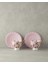 Vanilla New Bone China 4 Parça 2 Kişilik Çay Fincanı Takımı Açık Pembe 3