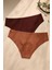 5 Li Set Iz Yapmaz Likralı Dikişsiz Lazer Kesim Bikini Slip Külot 4