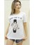 Kadın What Tıme Is It Baskılı T-Shirt Yeni Season Taşlı 2