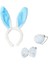 Tavşan Kostüm Seti Mavi Renk 1