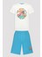 Ocean Çok Renkli Şortlu Pijama Takımı 1
