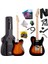 TLX-50SB Tele Kasa Maple Klavye 2 Single-Coil Manyetik Elektro Gitar 1