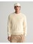 Erkek Krem Regular Fit Bisiklet Yaka Logolu Kazak 8030198.130 1