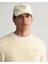 Erkek Krem Regular Fit Bisiklet Yaka Logolu Kazak 8030198.130 4