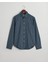 Erkek Lacivert Regular Fit Düğmeli Yaka Kareli Oxford Gömlek 3240090.410 1