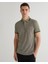Erkek Yeşil Regular Fit Logolu Polo 2424121T.301 1