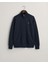 Erkek Lacivert Regular Fit Fermuarlı Logolu Sweatshirt 2008006.433 4