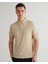 Erkek Bej Regular Fit Logolu Polo 2424121T.239 1
