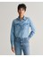Kadın Mavi Regular Fit Klasik Yaka Gömlek 4300345.981 1