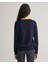Kadın Lacivert Regular Fit V Yaka Kazak 4803187.433 2