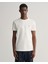 Erkek Krem Slim Fit Bisiklet Yaka Logolu T-Shirt 2013033.113 1