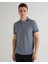 Erkek Mavi Regular Fit Logolu Polo 2424121T.403 1