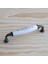 Gerçek Porselen Beyaz Füme 128 mm Kulp Çekmece Mobilya Mutfak Kulplar Kulbu Dolabı Dolap Kapak Kulpu 3