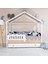 Minibaby Siyah Beyaz Dalmaçya 4 Örgü Montessori Bebek Çocuk Uyku Seti 90X190-100X200 1