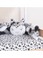 Minibaby Siyah Beyaz Dalmaçya 4 Örgü Montessori Bebek Çocuk Uyku Seti 90X190-100X200 2