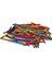 Ahşap Kibrit Çöpü 2X2X5 cm 200'LÜ Paket Renkli 5