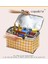 Dışarıdaki Picnic Basket Öğle Kutusu Çantası Portable Outdoor Foldable Waterproof (Yurt Dışından) 5