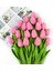 Shenzhen Xin Xin 35 cm Tulip Çiçek Buketi - Pembe (Yurt Dışından) 1