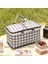 Dışarıdaki Picnic Basket Öğle Kutusu Çantası Portable Outdoor Foldable Waterproof (Yurt Dışından) 1