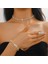 Luxury Necklace Kulak Bracelet Kadınlar Evlilikleri Küçük Mücevher Setleri Kristal Necklace (Yurt Dışından) 1