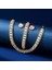 Luxury Necklace Kulak Bracelet Kadınlar Evlilikleri Küçük Mücevher Setleri Kristal Necklace (Yurt Dışından) 2