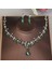 Renk Kristal Water Drop Bridal Jewelry Sets Rhinestone Tiaras Crown Necklace Earrings Wedding Dubai Jewelry Set (Yurt Dışından) 3