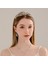 Renk Kristal Water Drop Bridal Jewelry Sets Rhinestone Tiaras Crown Necklace Earrings Wedding Dubai Jewelry Set (Yurt Dışından) 2