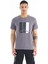 Erkek Koyu Gri 0 Yaka T-Shirt 88211 1