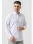 Aarberg G2424 Regular Fit Pamuklu Likralı Gömlek Beyaz 3