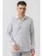 Agno G17384 Regular Fit Armürlü Pamuklu Gömlek Laci 1