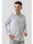 Agno G17384 Regular Fit Armürlü Pamuklu Gömlek Laci 3